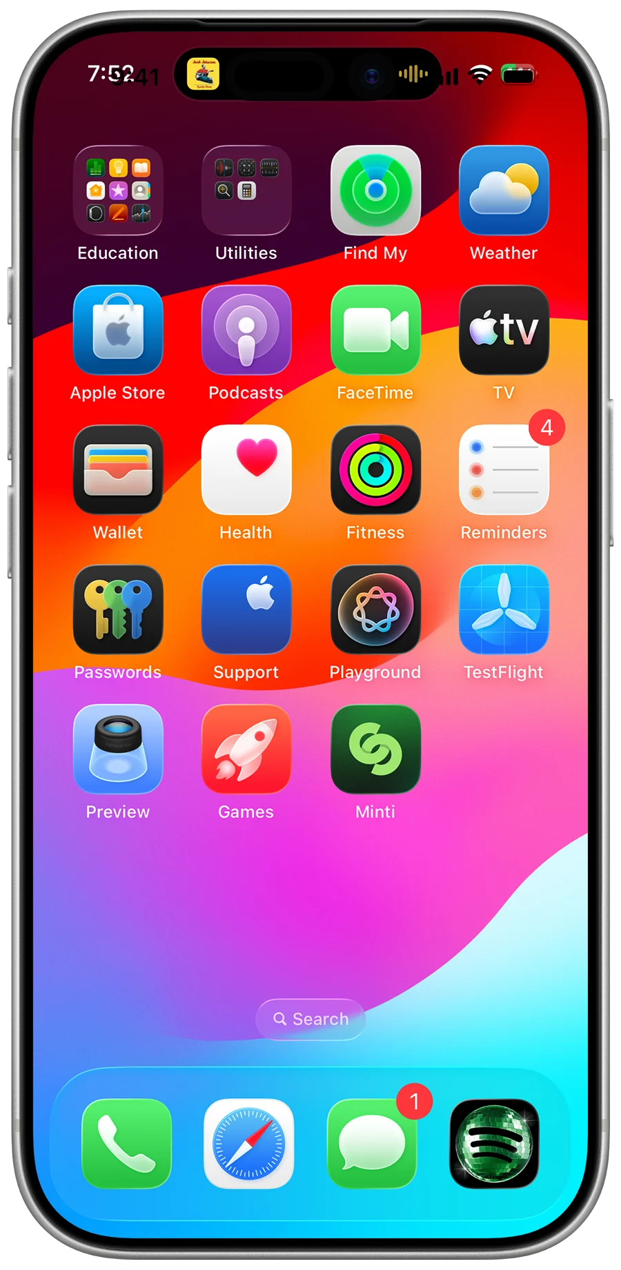 Minti app icon