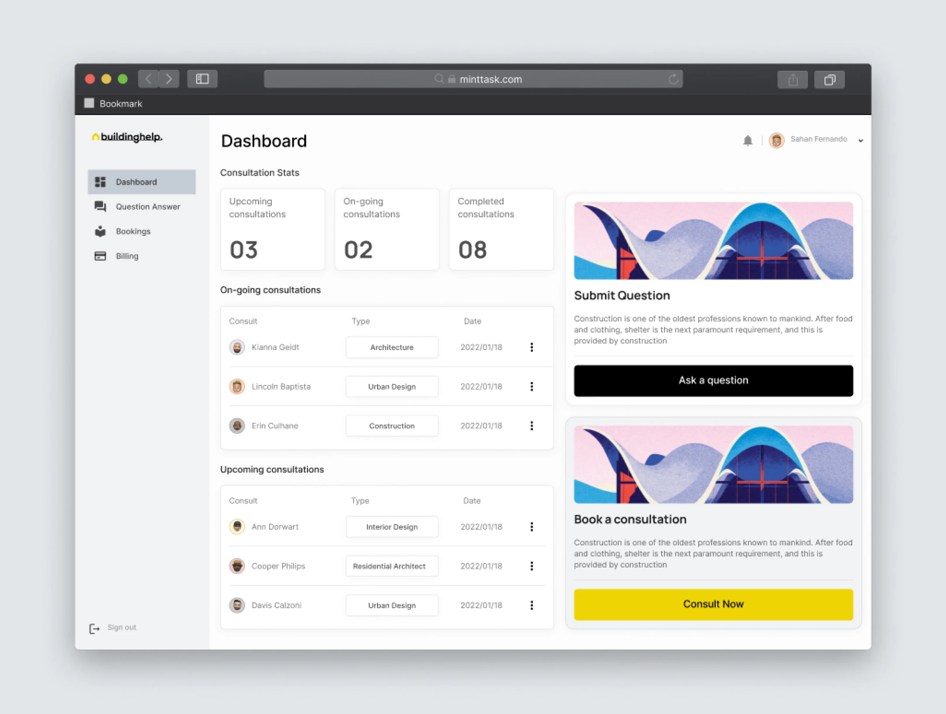 Design shot